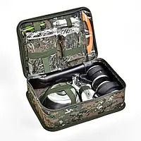Набір туристичний для мисливця/рибалки "Ukraine" 13пр/наб у камуфляжному кейсі