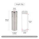 Водонепроникна капсула титанова EDC герметичний контейнер таблетниця 58 мм, фото 7