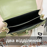 Жіноча сумка 809 крос-боді червона, фото 5