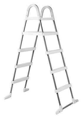 Драбина Azuro De Lux для збірних басейнів висотою 1,23 м (3 + 3 сходинки), нержавіюча сталь