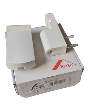 Дверна петля ROTO PS27 17-20,5 мм 105 мм (492589) біла, фото 3
