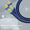 Кабель Promate TransLine-CC200 USB-C to USB-C 60W Power Delivery 2 м Navy, фото 7