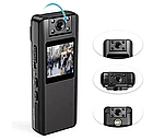 Мінікамера Boblov A22, 1080p, 180 градусів, з диктофоном, кольоровим LCD-дисплей, фото 2