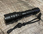 Світлодіодний тактичний ліхтарик SMARTER E-074 кріплення, виносна кнопка, фото 6