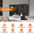Міні камера відеоспостереження Vstarcam CB75, 4G, AI датчик руху, нічне бачення, 3000 mAh, Full HD 1080P, фото 3