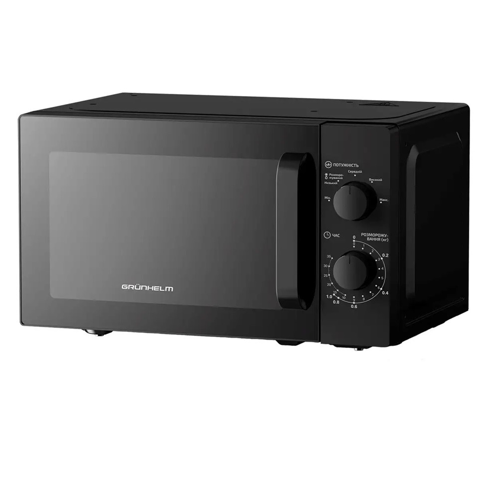 Мікрохвильова піч Grunhelm 20MX750-B 20 л чорна 5074435