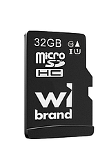 Карта пам'яті Micro SDHC 32Gb Wibrand (class 10)