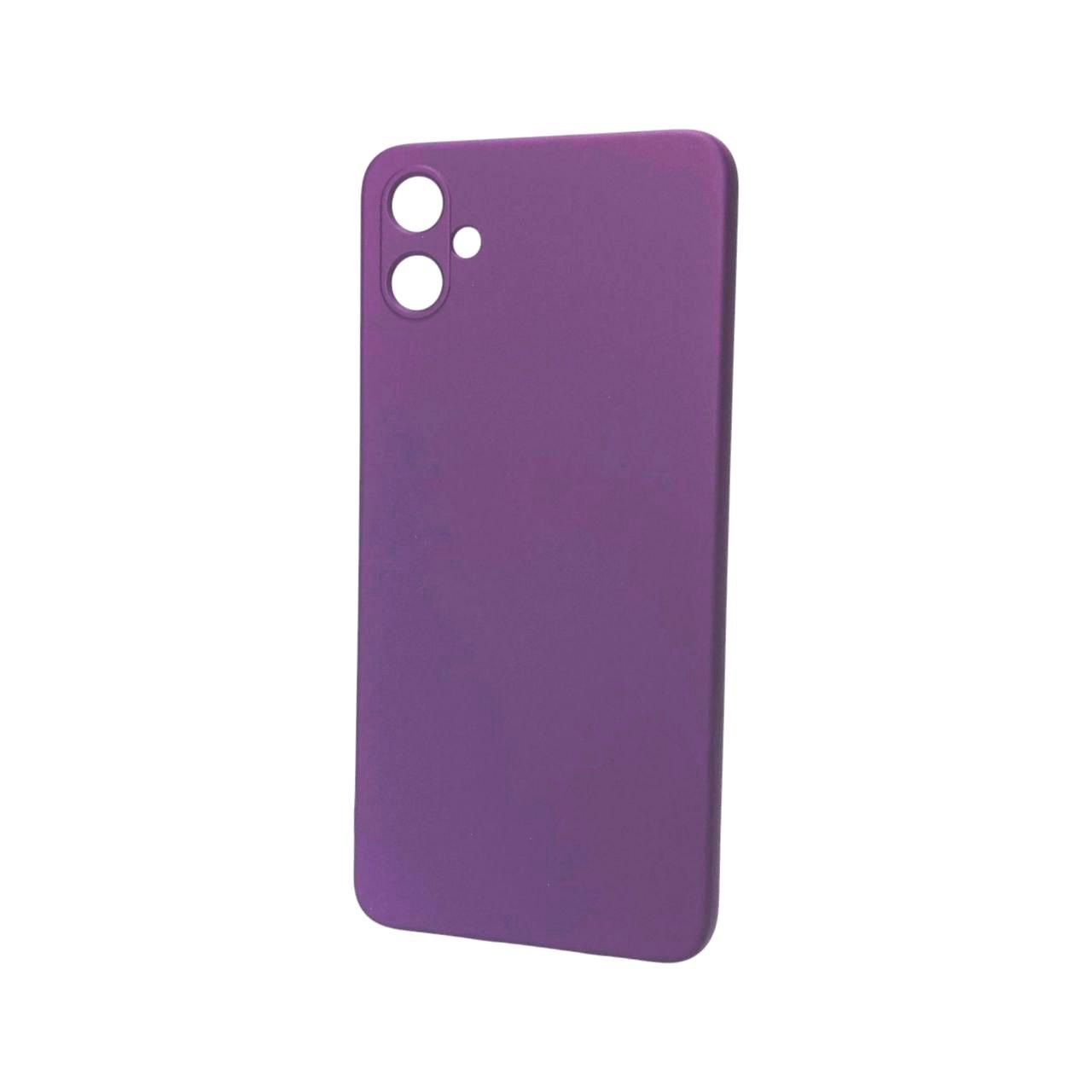 Чохол силіконовий Samsung A05(4G) Silicone Soft Silky No16 Violet 4you