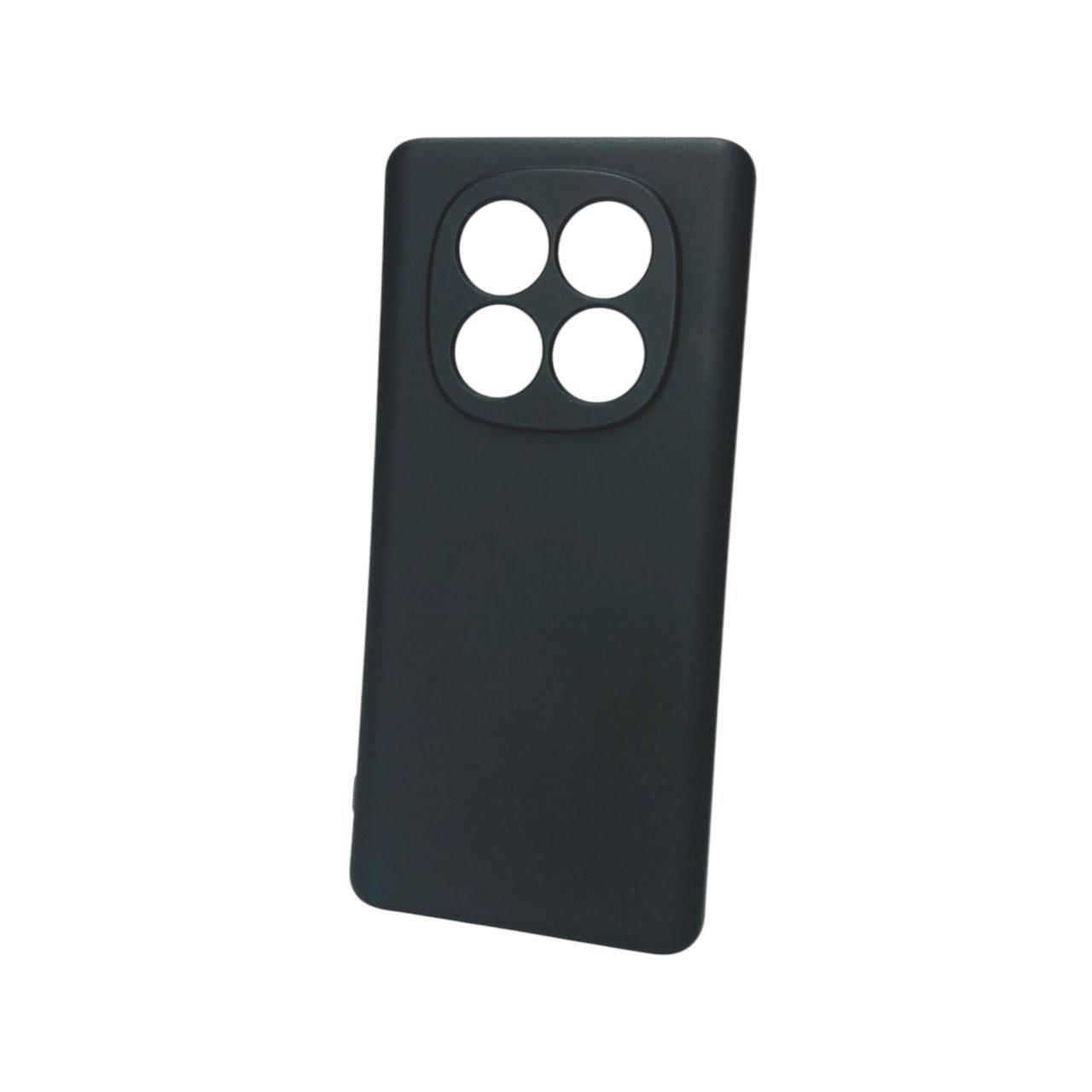 Чехол Xiaomi Redmi Note 14Pro(4G) Silicone Soft Silky №1 Black (4you)