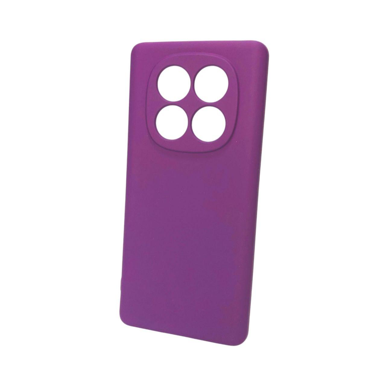 Чехол Xiaomi Redmi Note 14Pro(4G) Silicone Soft Silky №16 Violet (4you)