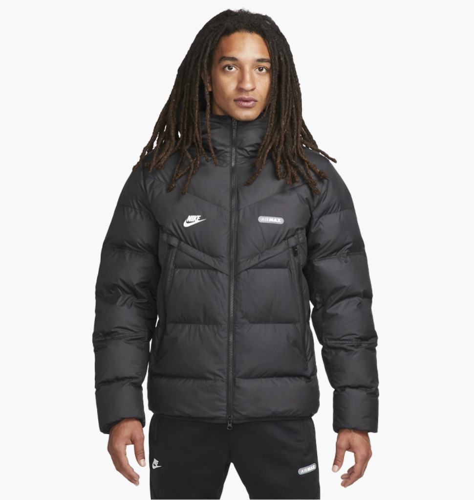 Пуховик чоловічий Nike Primaloft Sportswear Storm-Fit Windrunner Air Max Black FN0244-010, фото 1