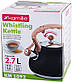 Чайник Kamille Whistling Kettle Black 2.7л з нержавіючої сталі зі свистком (чорний), фото 8
