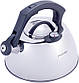 Чайник Kamille Whistling Kettle Thermo 3л з нержавіючої сталі зі свистком і термометром, фото 3
