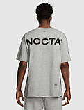 Футболка Nike x NOCTA NRG Big Body CS Tee Dark Grey Heather FN7663-063, фото 3