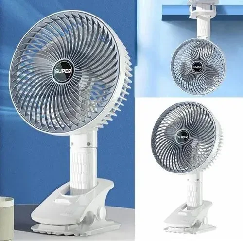 Настільний акумуляторний міні-вентилятор USB на прищіпці Desktop fan AND XL-1293 Jw