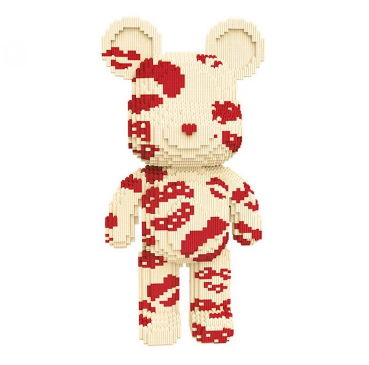 Конструктор Magic Blocks — Ведмедик “Kisses” у стилі Bearbrick 7039