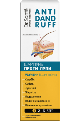 Шампунь проти лупи Dr.Sante Anti Dandruff 200мл