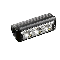 Велосипедний ліхтар акумуляторний світлодіодний LED велоліхтар FY-339B-3LEDP+ IPX5 USB-C Black