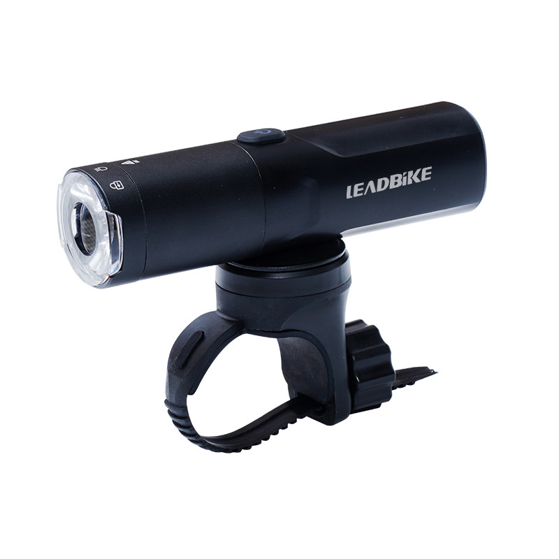 Велосипедний ліхтар акумуляторний світлодіодний LED LEADBIKE M03-OSRAMP+ 800 лм 2500 mAh IP66 USB-C Black