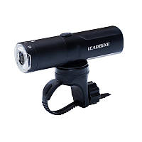 Велоліхтар акумуляторний світлодіодний LED LEADBIKE M03-OSRAMP+ 400 лм 2000 mAh IP66 USB-C Black