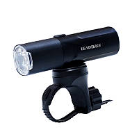 Велосипедний ліхтар акумуляторний світлодіодний LED велоліхтар LEADBIKE M02-OSRAMP+ 400 лм 2000 mAh IP66 USB-C