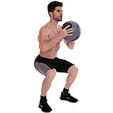 Медбол м'яч медичний Medicine Ball Zelart (вага 10 кг) FI-2620-10, фото 6