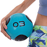 Медбол м'яч медичний Medicine Ball Zelart (вага 3 кг) FI-2620-3, фото 3