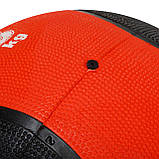 Медбол м'яч медичний Medicine Ball Zelart Червоний-чорний (вага 8 кг) FI-5121-8, фото 5