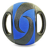 Медбол м'яч медичний дворучний з хватами Record (вага 9 кг) FI-5111-9, фото 3