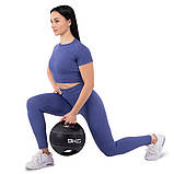 Медбол м'яч медичний дворучний із хватами Zelart (вага 9 кг) TA-7827-9, фото 2