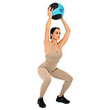 М'яч медичний медбол Medicine Ball LiveUp (вага 10 кг) LP8112-10, фото 5
