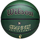 Баскетбольний м'яч Wilson NBA PLAYER ICON OUTDOOR GIANNIS (розмір 7) WZ4006201XB7, фото 2