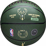 Баскетбольний м'яч Wilson NBA PLAYER ICON OUTDOOR GIANNIS (розмір 7) WZ4006201XB7, фото 4