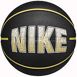 Баскетбольний м'яч Nike Everyday (розмір 7, чорний) N.100.4371.015.07, фото 2