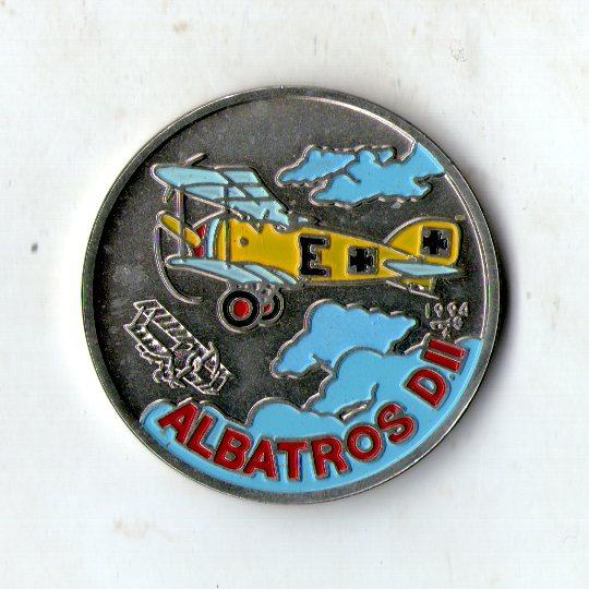 Куба 1 песо, 1994 Відомі літаки - Albatros D.II №2285