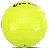 Слембол набивний м'яч для кросфіту та фітнесу Slam Ball Mdbuddy Салатовий (вага 16 кг) FI-1774-16, фото 4