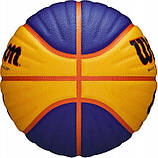 Баскетбольний м'яч Wilson FIBA ​​3X3 Paris Limited Ball (розмір 6) WZ1011502XB6F, фото 4