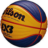 Баскетбольний м'яч Wilson FIBA ​​3X3 Paris Limited Ball (розмір 6) WZ1011502XB6F, фото 3