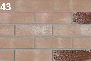 Гнучкий Клінкер на склосітці Elastoclin Кольори ЛОФТ LOFT №43