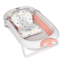 Ванночка дитяча El Camino ME 1105 CROWN Coral Powder з матрациком