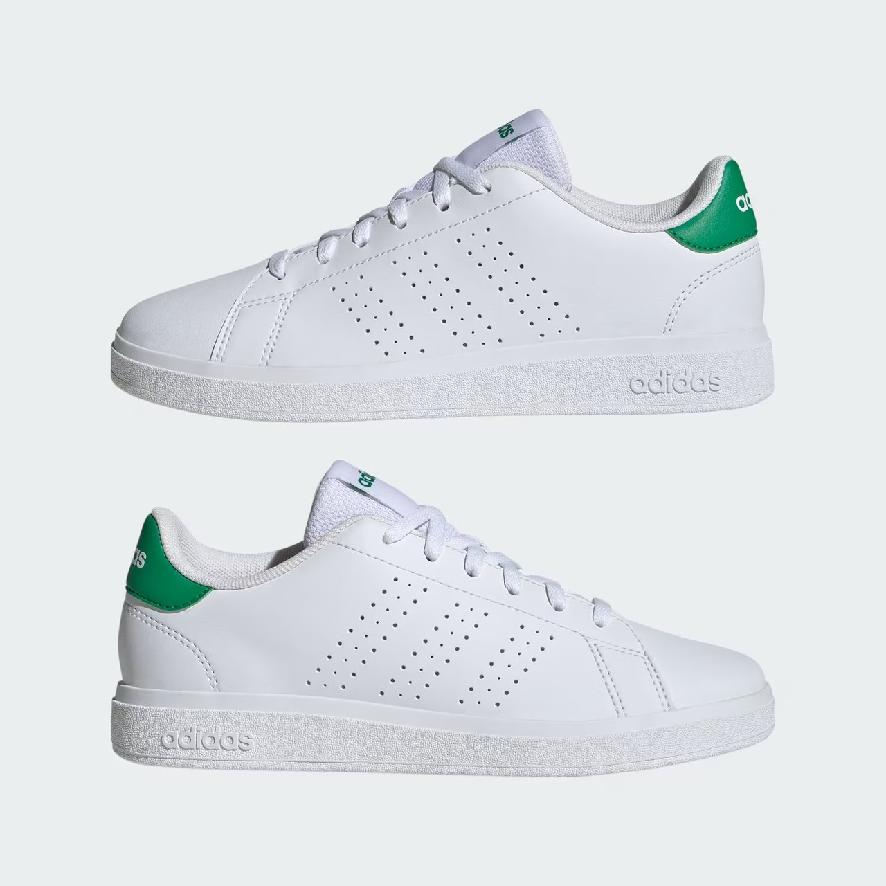 Чоловічі кеди Advantage від Adidas 46 2/3 (12 US) 30 см Білий 1159830896
