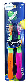 Зубна щітка Rewell дитяча Spece Double 112151
