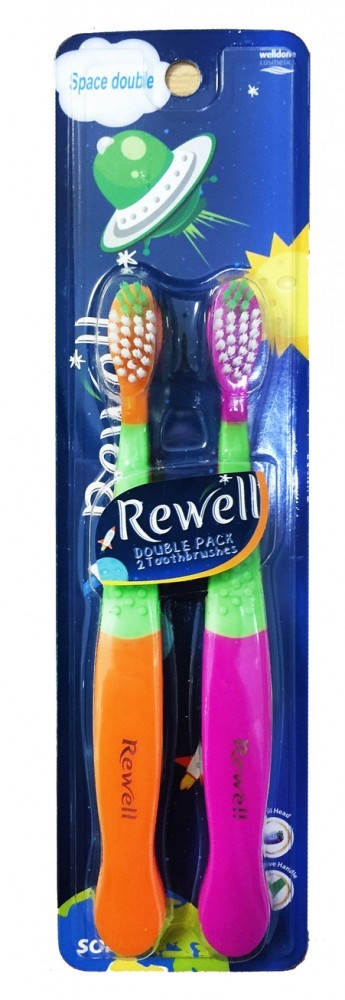 Зубна щітка Rewell дитяча Spece Double 112151