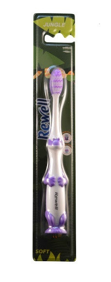 Зубна щітка дитяча Rewell Jungle Soft 112649