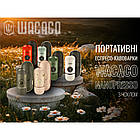 Портативна еспресо-кавоварка Wacaco Nanopresso біла з чохлом, механічна, для меленої кави, фото 6