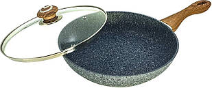 Сковорода з антипригарним гранітним покриттям Benson BN-542 Ø24