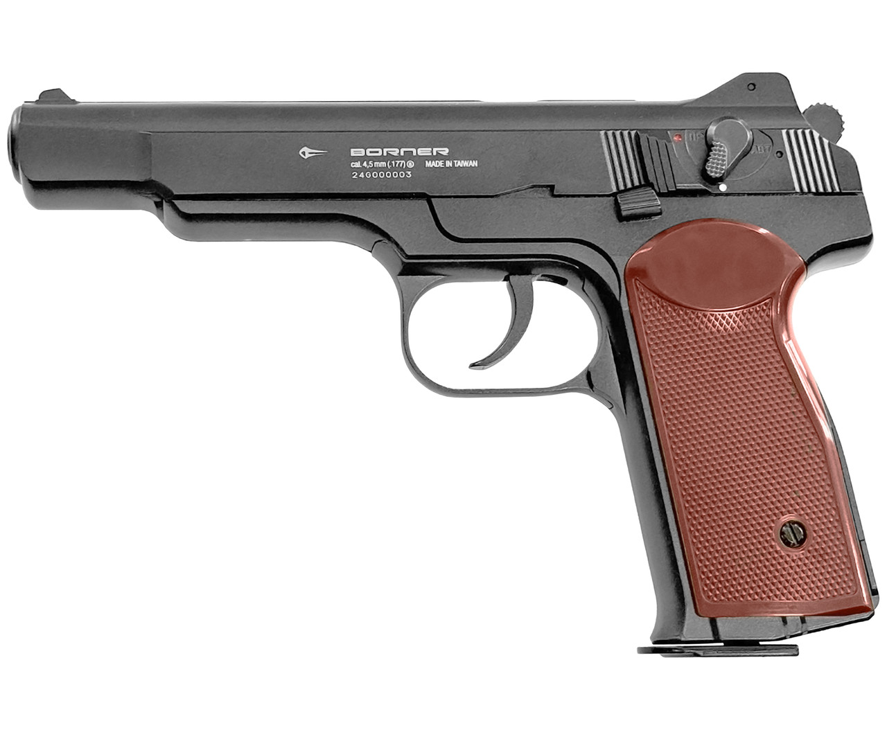 Пневматичний пістолет Borner APS-M (Стечкін, метал) ASG