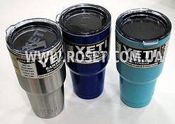 Термокухоль дорожній YETI Rambler Tumbler 30 OZ — 890 мл (колір Синій)