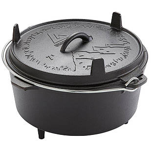 Казан з кришкою Groenberg Askja Pot 30 cm / 7 L Black (266017)