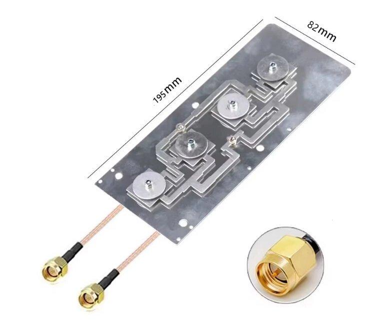 Антена-пластина 4920-6250MHz 9-12dBi, до 60W, SMA-male (штир)